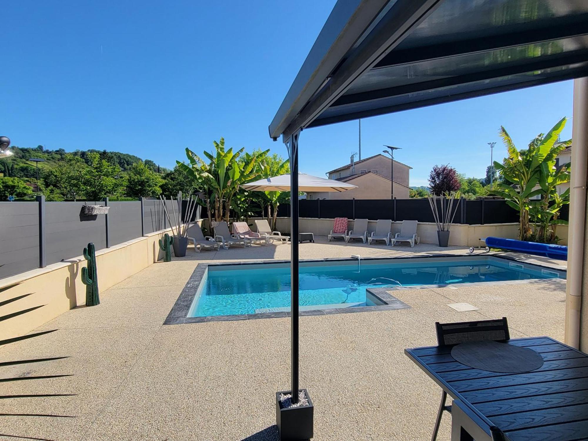 Villa Des Oliviers Sublime Villa Avec Piscine Chauffee Et Privee Et Baby Foot Bon-Encontre Bagian luar foto